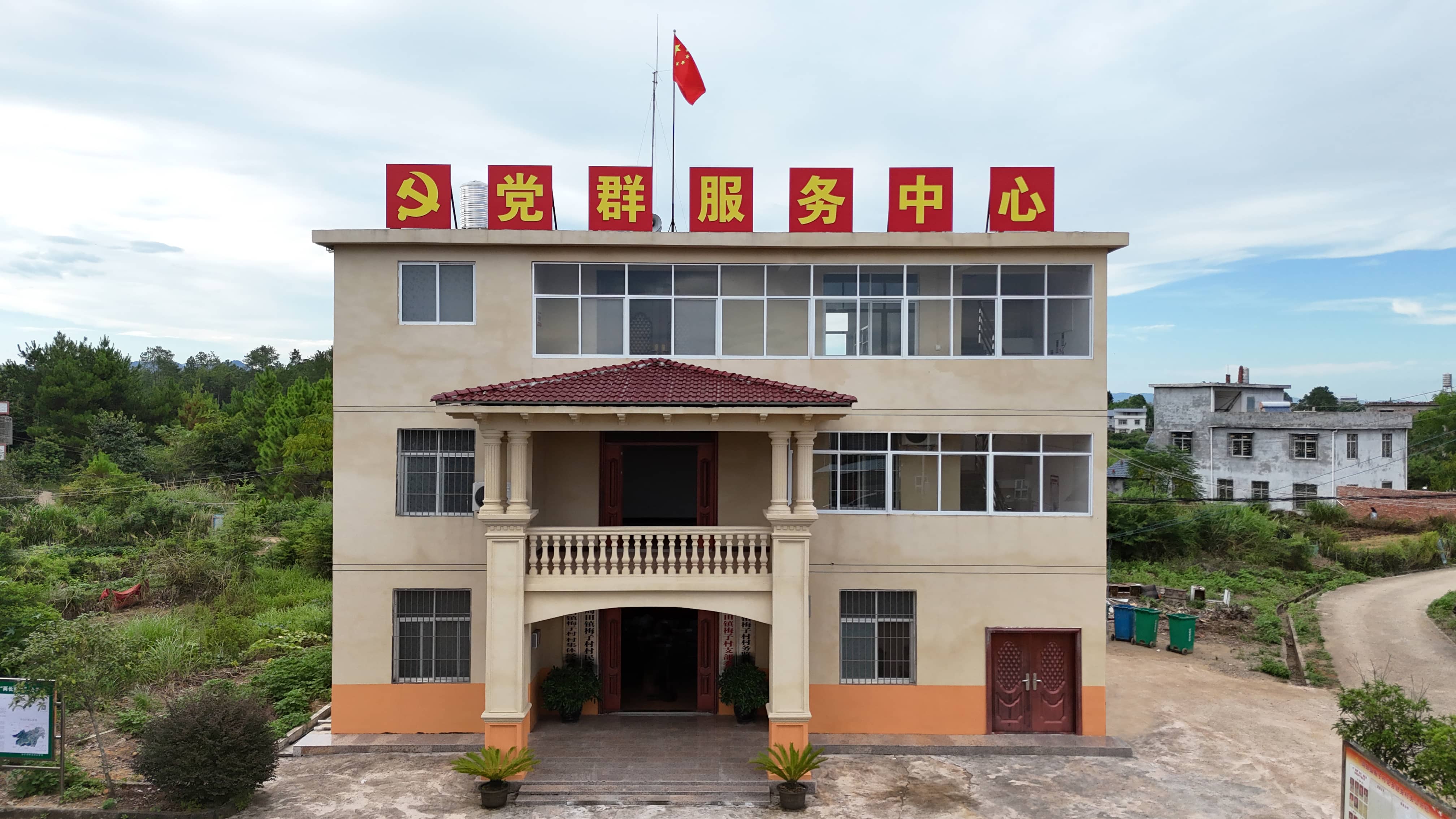 梅子村阵地建设